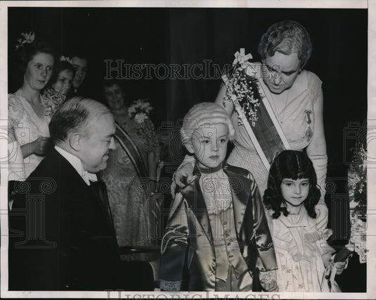 1939 Press Photo Henry Woodring at forty eighth Continental Congress - Historic Images