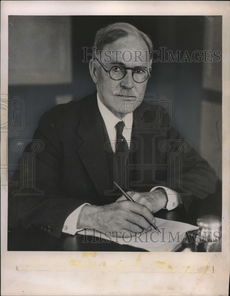 1950 Press Photo James R Garfield March 24th Cleveland Ohio Historic 1950 press photo james r garfield march 24th cleveland ohio historic