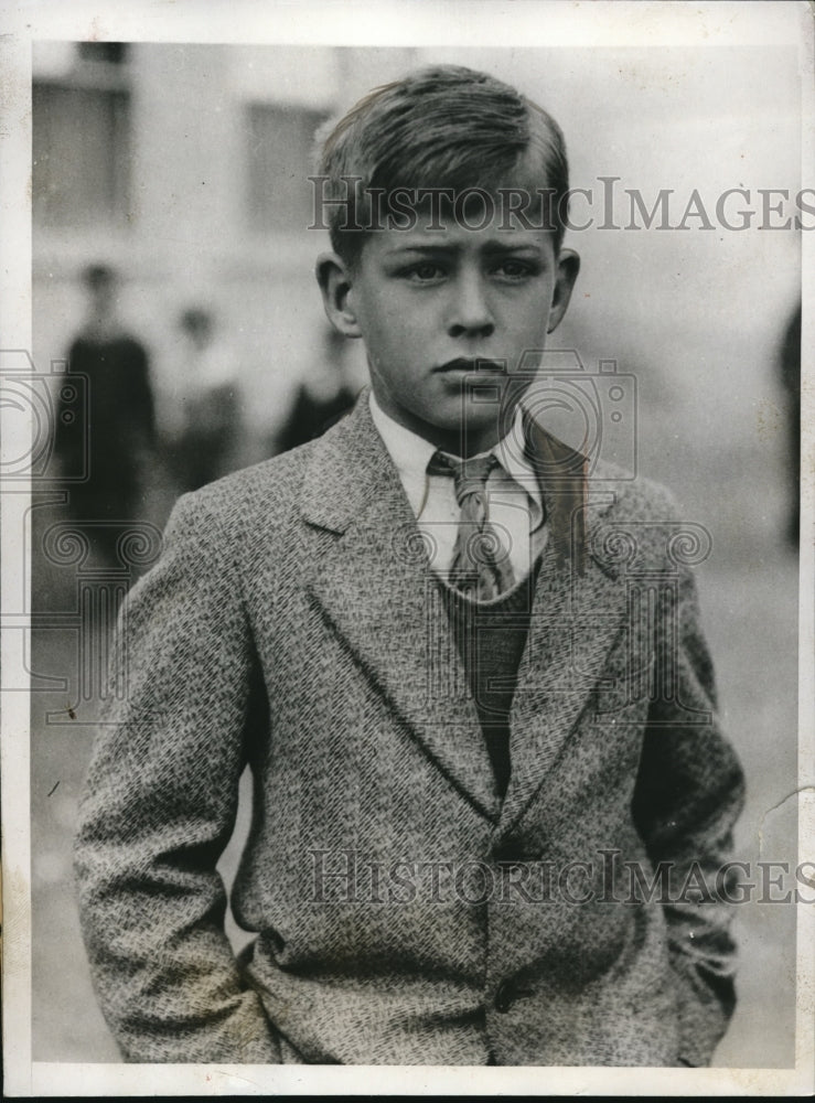 1933 Press Photo witness Russell Hull - Historic Images