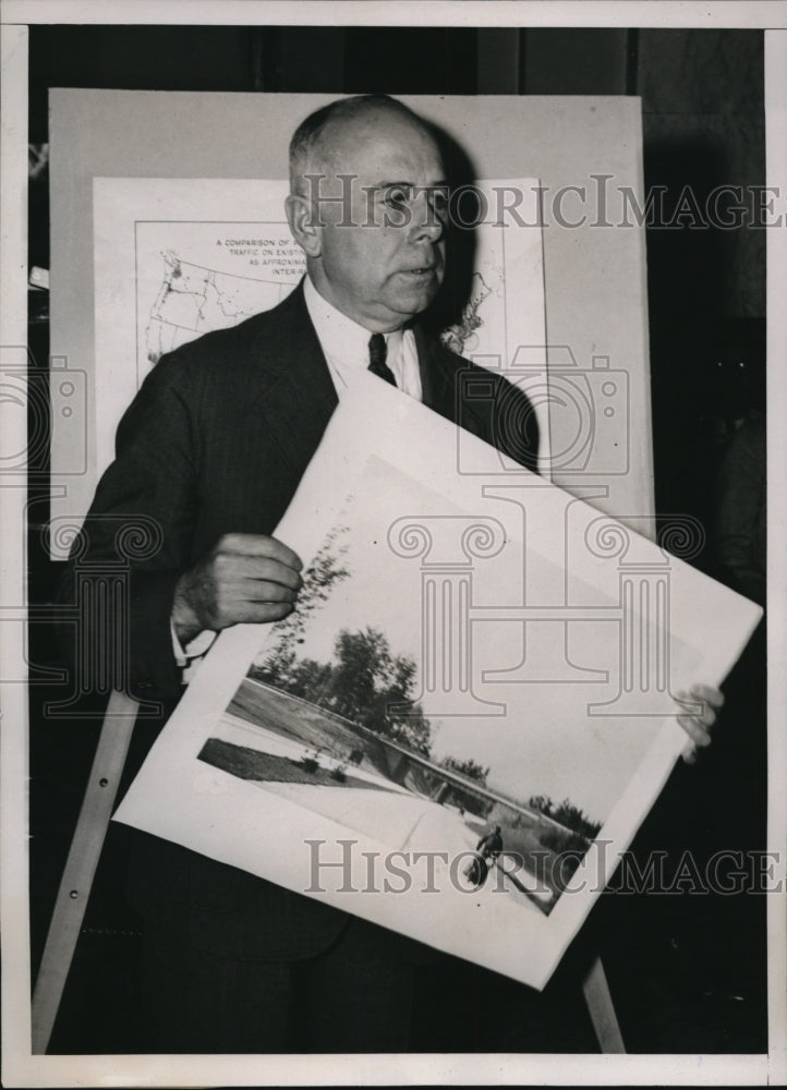 1939 DC Thomas MacDonald Director of Bureau of Roads - Historic Images