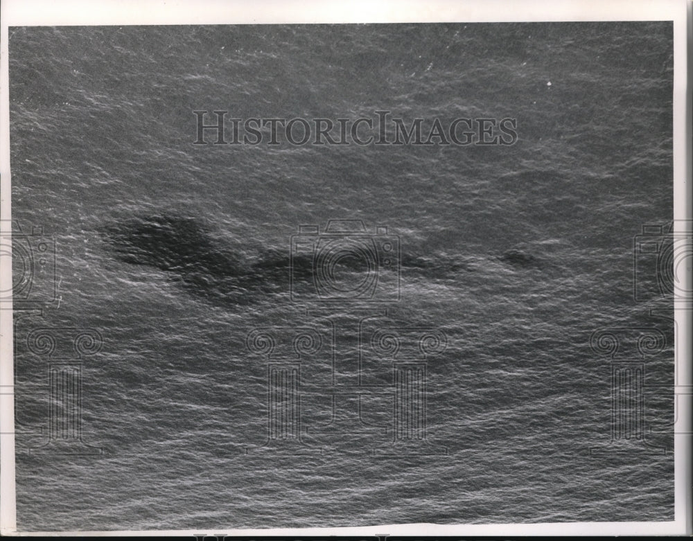 1966 Press Photo Oil Slick in Lake-Historic Images