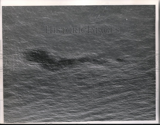 1966 Press Photo Oil Slick in Lake-Historic Images