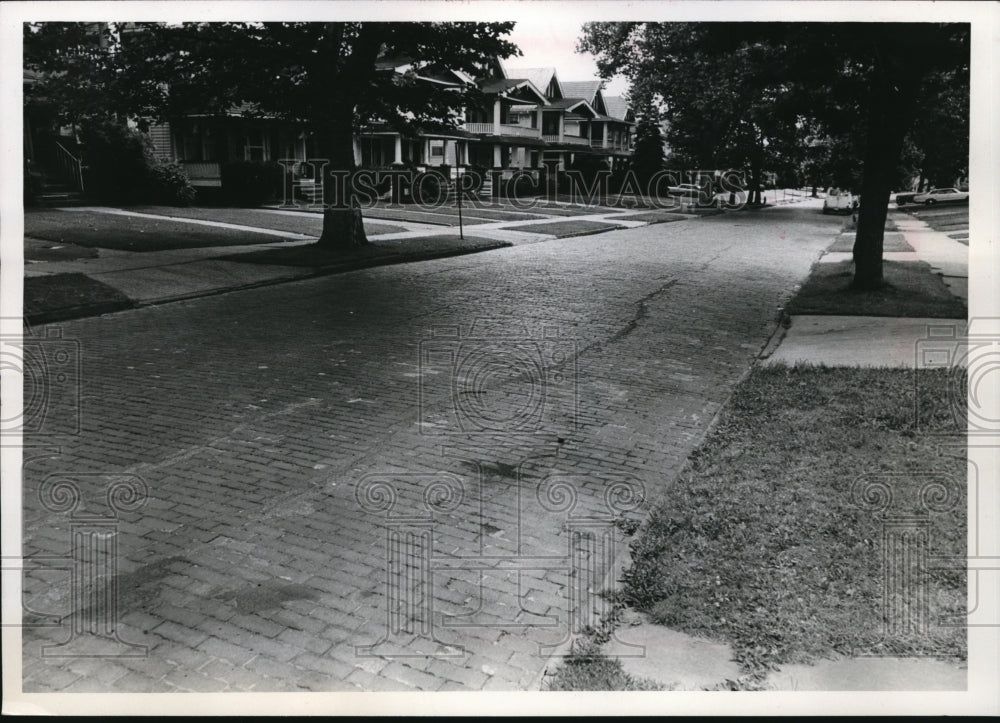 1973 Press Photo Cromwell Avenue - Historic Images