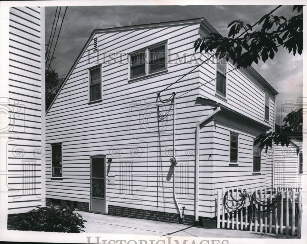 1962 Press Photo Home owned by John C. Weichsel of Maple Hts - Historic Images