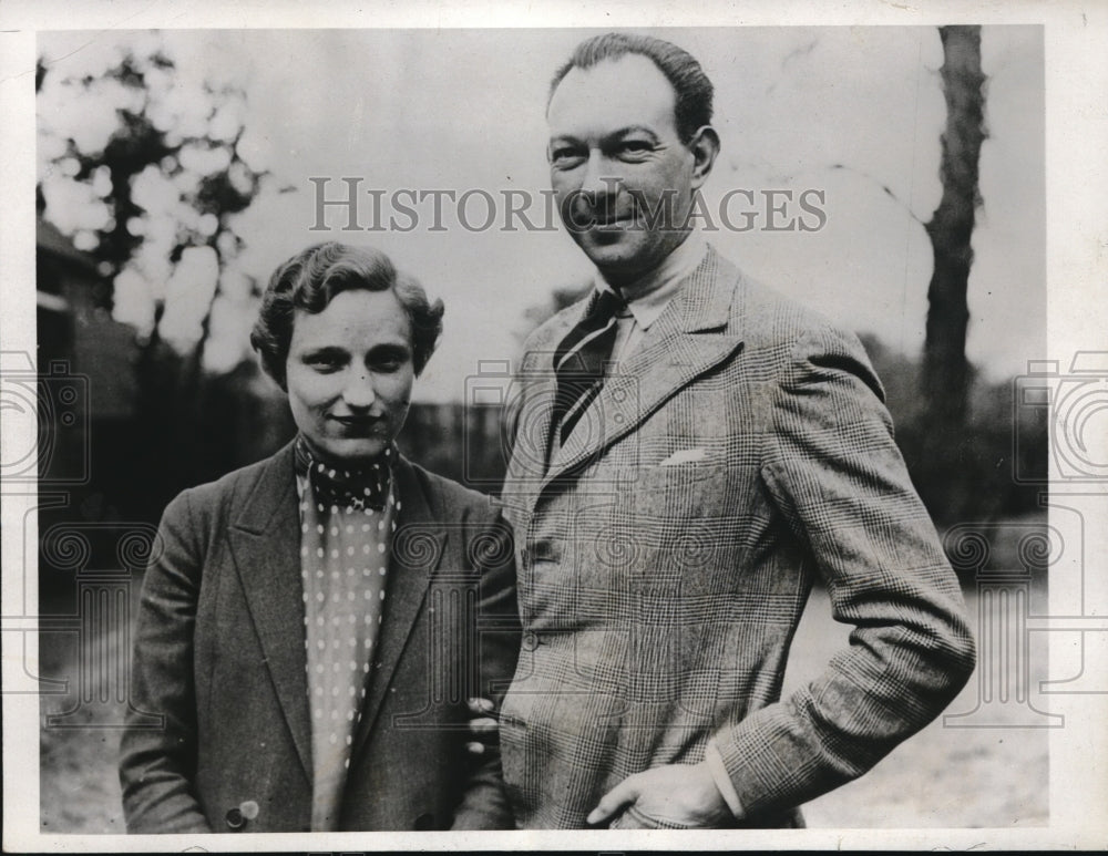 1932 Press Photo Margaret Jean Maconochie will be married to Major Warren Rawson - Historic Images