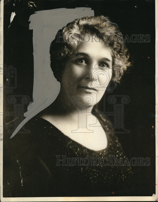 1933 Press Photo Mrs HF McElray mom of kidnapped Kansas City girl - Historic Images