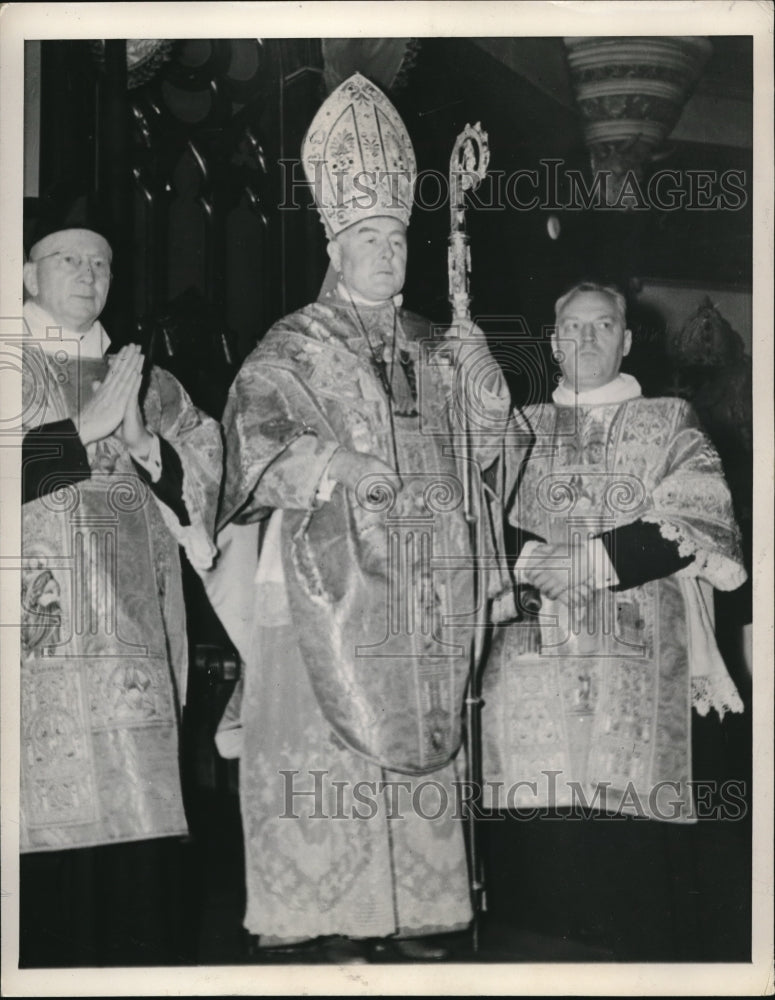 1942 Press Photo Bishop Edward Francis Hoban - Historic Images