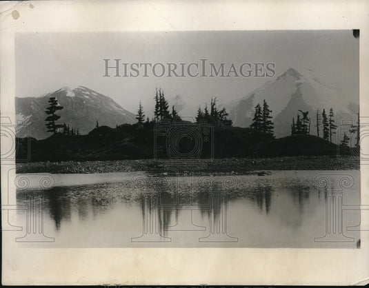 1935 View of the Scenery 20 miles south of Point Darrow Alaska-Historic Images