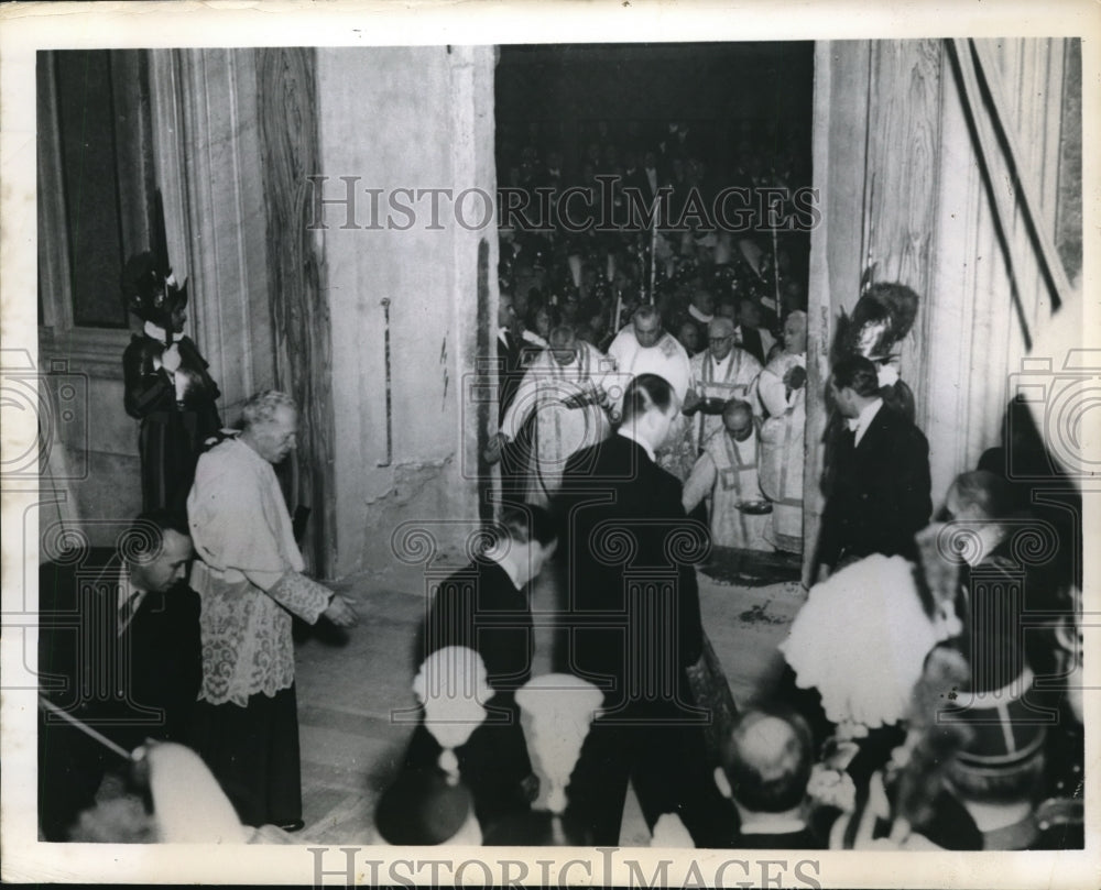 1948 Press Photo Vatican City St Peters Basilica - Historic Images