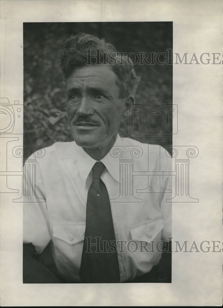 1931 Press Photo George H. "Scotty" Wallker - Historic Images