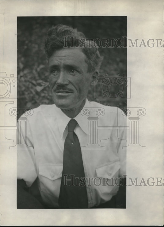 1931 Press Photo George H. "Scotty" Wallker - Historic Images