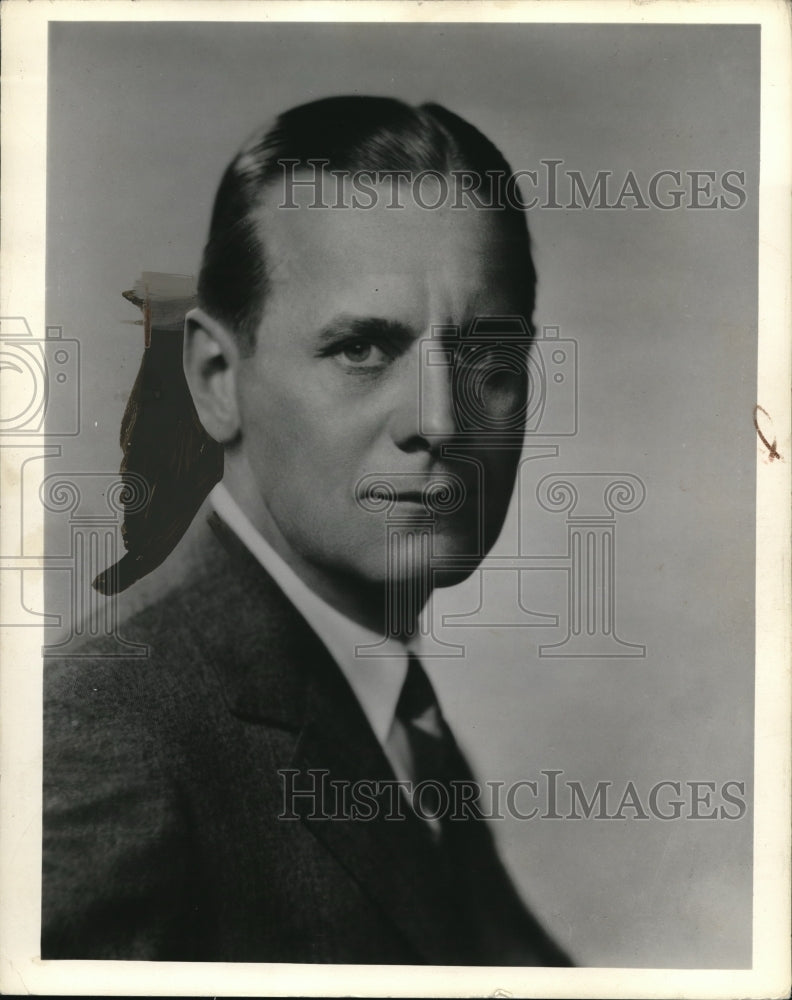 1938 Press Photo H.S. Firestone Jr. - Historic Images