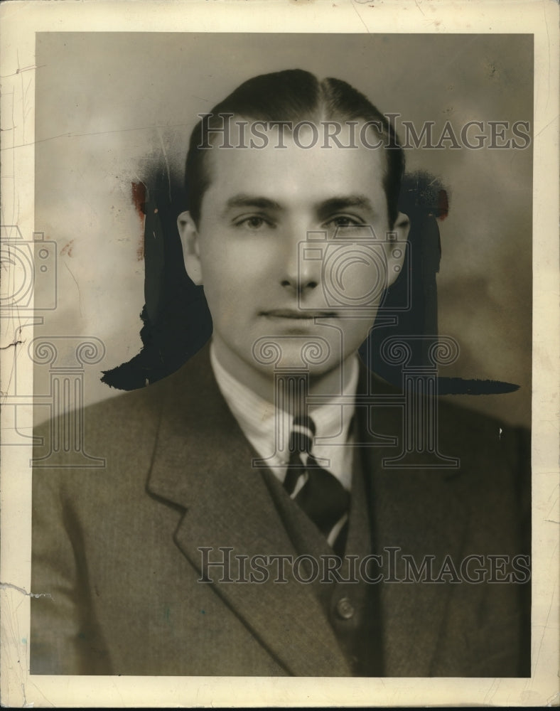 1937 Press Photo Portrait of Dr. Brooks Emery, Director Foreign Affairs Council - Historic Images