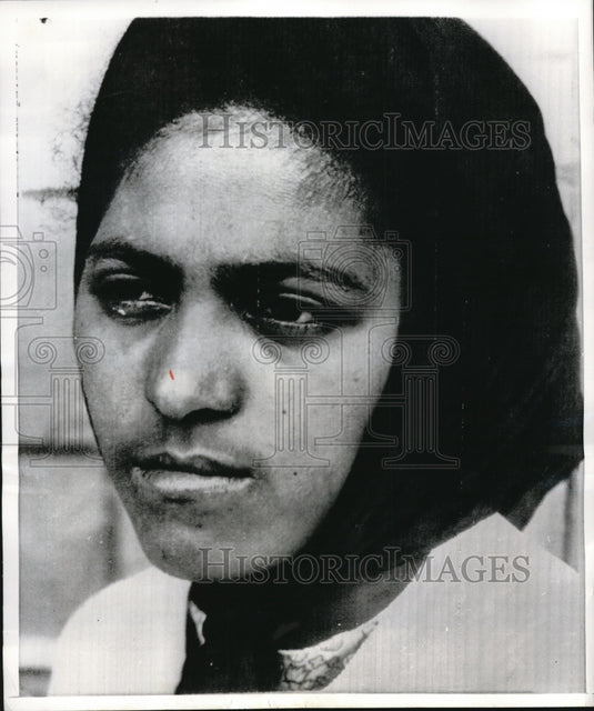 1968 Press Photo Dorothy Haupt's husband donated heart for cardiac transplant - Historic Images