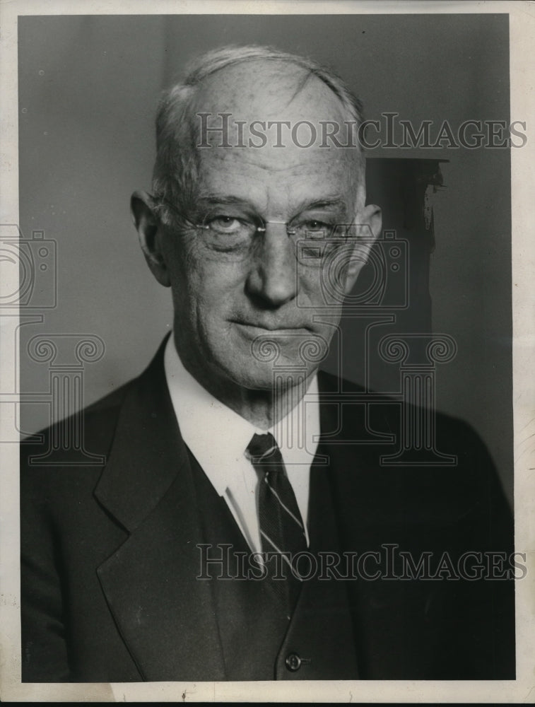 1934 Press Photo Rev. P. M. Kendall of Cleveland - Historic Images