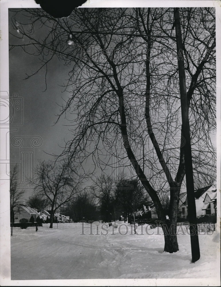 1966 Winter at North Ave. - Historic Images