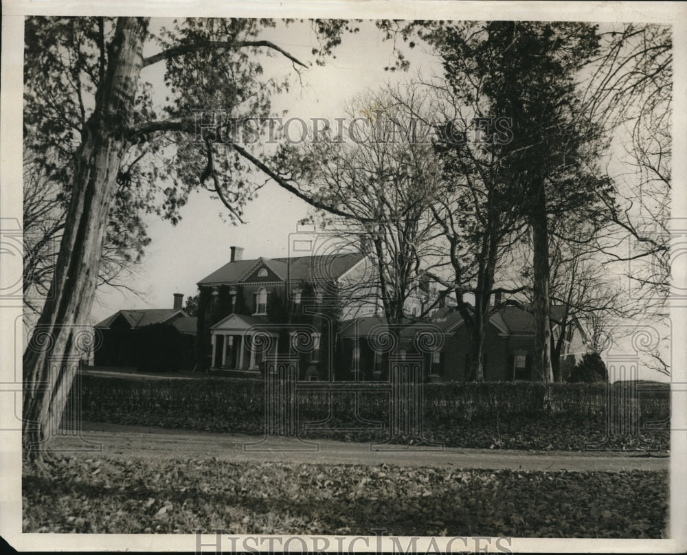 1931 Press Photo Secretary of War Patrick J Hurley buys historic McLean home - Historic Images