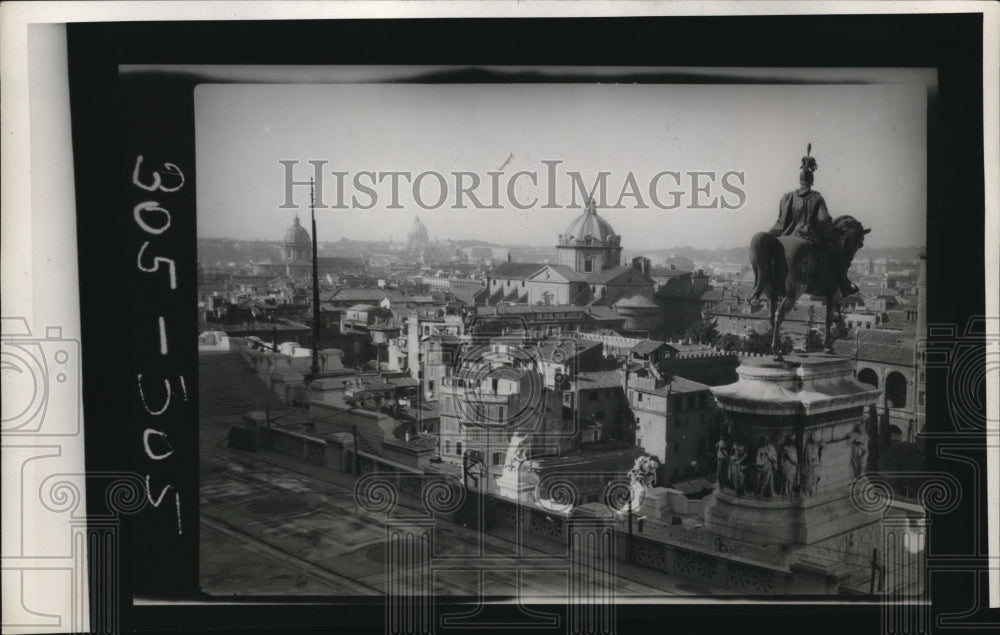 1927 Press Photo Victor Emmanuel Monument - Historic Images