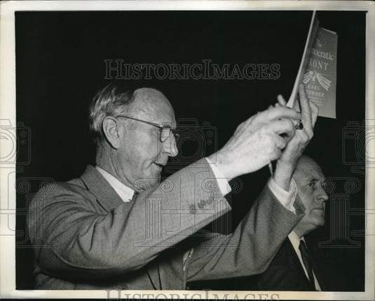 1939 Press Photo Eash DC Maj Gen George Van Horn Moseley at Dies Committee - Historic Images