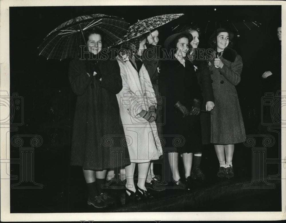 1938 Press Photo Marjorie Salt, Ruth Kormos, Elsie Kerrigan, Sarah Jane Brown - Historic Images