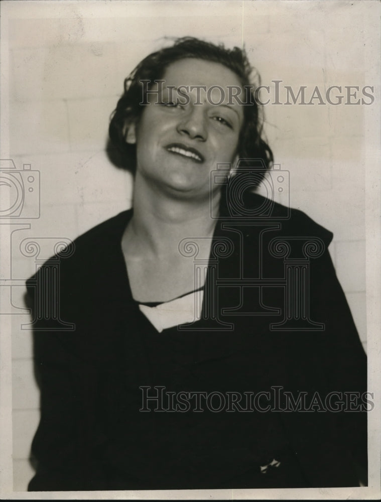 1934 Press Photo Sarah Hirsch of 10415 Yale Ave - Historic Images