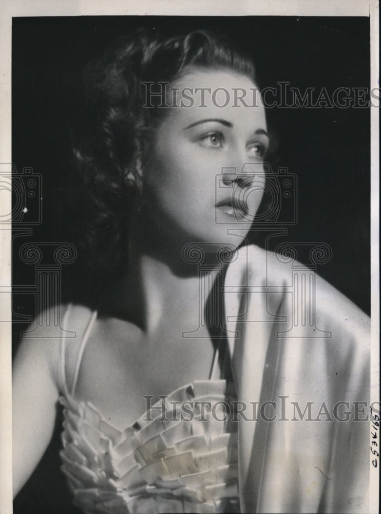 1939 Press Photo Chicago, Doris Alt, University of Chicago Homecoming Queen - Historic Images