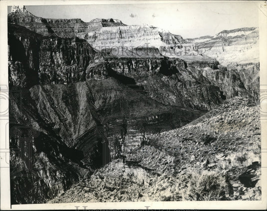 1938 The inner gorge of the Grand Canyon in Arizona - Historic Images