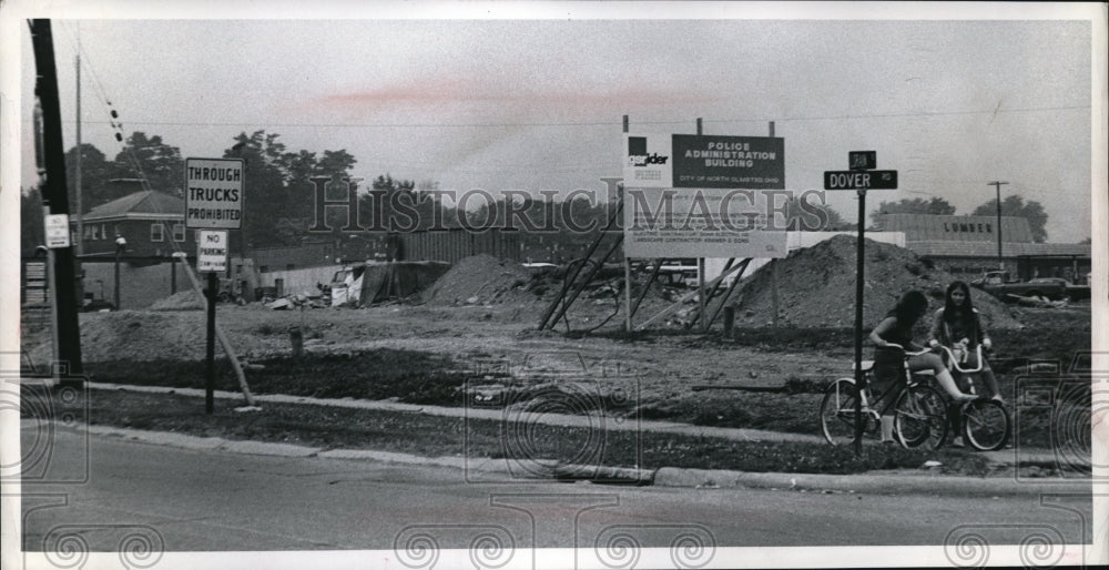 1973 Press Photo New Police Administration Building Site - Historic Images