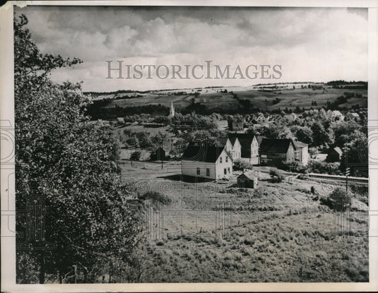 1938 Press PhotoStory Behind The Poem of Henry Wadsworth Longfellow "Evangeline" - Historic Images