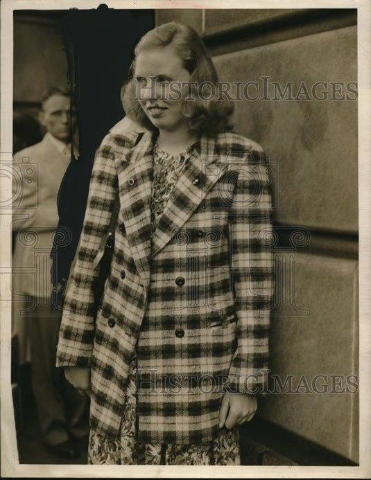 1950 Press Photo Birte Jensen of Denmark - Historic Images
