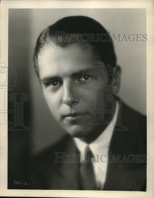 1929 Press Photo Hugh Leland in Paramount The Legion of the Condemeed - Historic Images