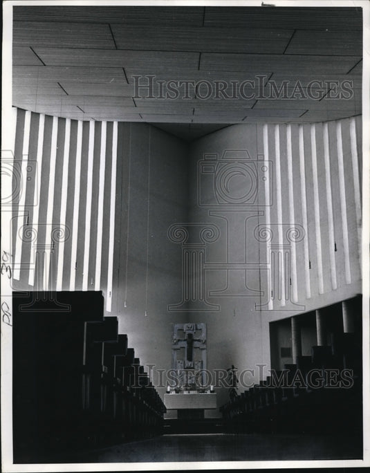 1964 Press Photo The Shape of Faith by West Germany New Architects - Historic Images