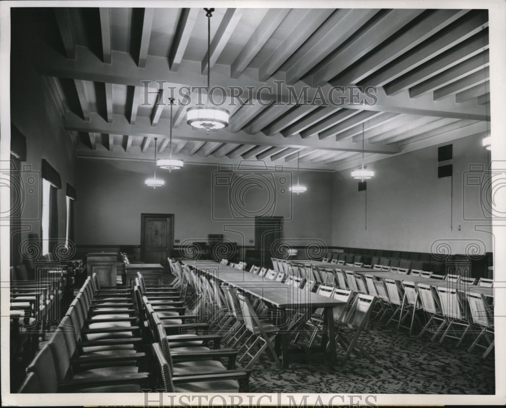 1945 Press Photo San Francisco Veterans War Memorial bldg. for UN meeting - Historic Images