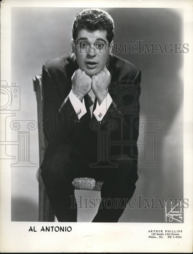 1963 Press Photo Al Antonio an Entertainer - Historic Images