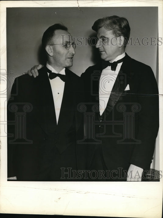 1940 Press Photo Kurt Liebert Pres Assoc of Grocery Mfgrs & John B Kennedy - Historic Images