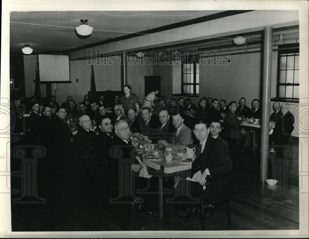 1940 Press Photo Southeast Kiwanis club at an luncheon - Historic Images