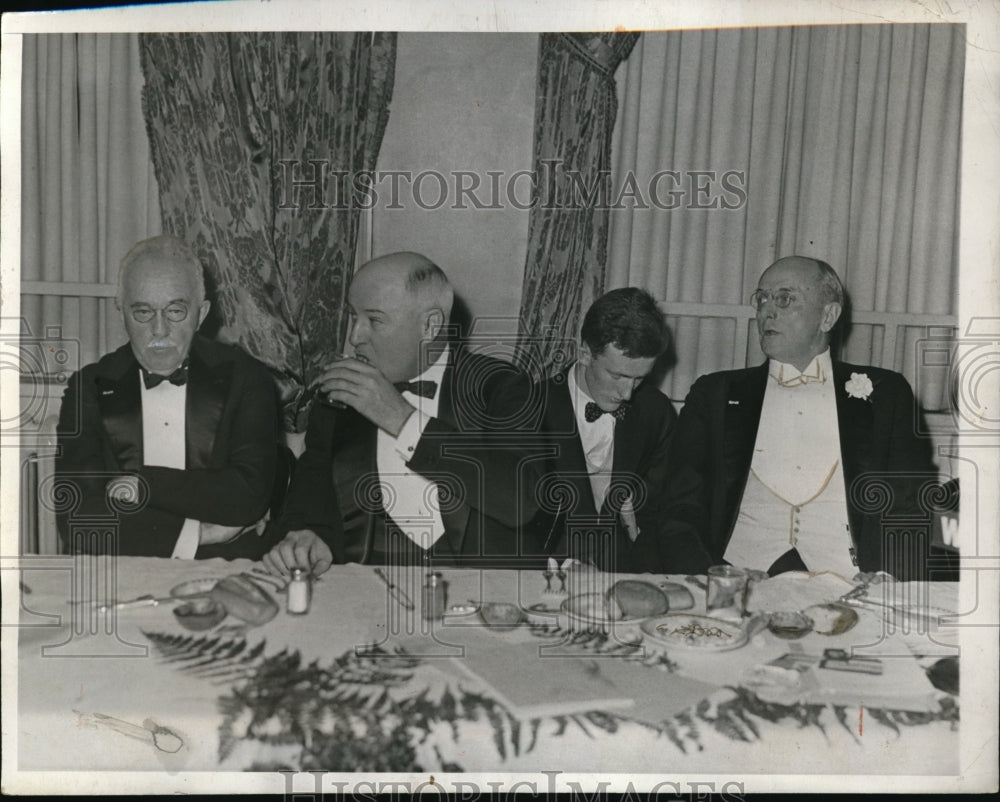 1933 Press Photo US Attorney General Honored by Conn. Democrats - nec90545 - Historic Images