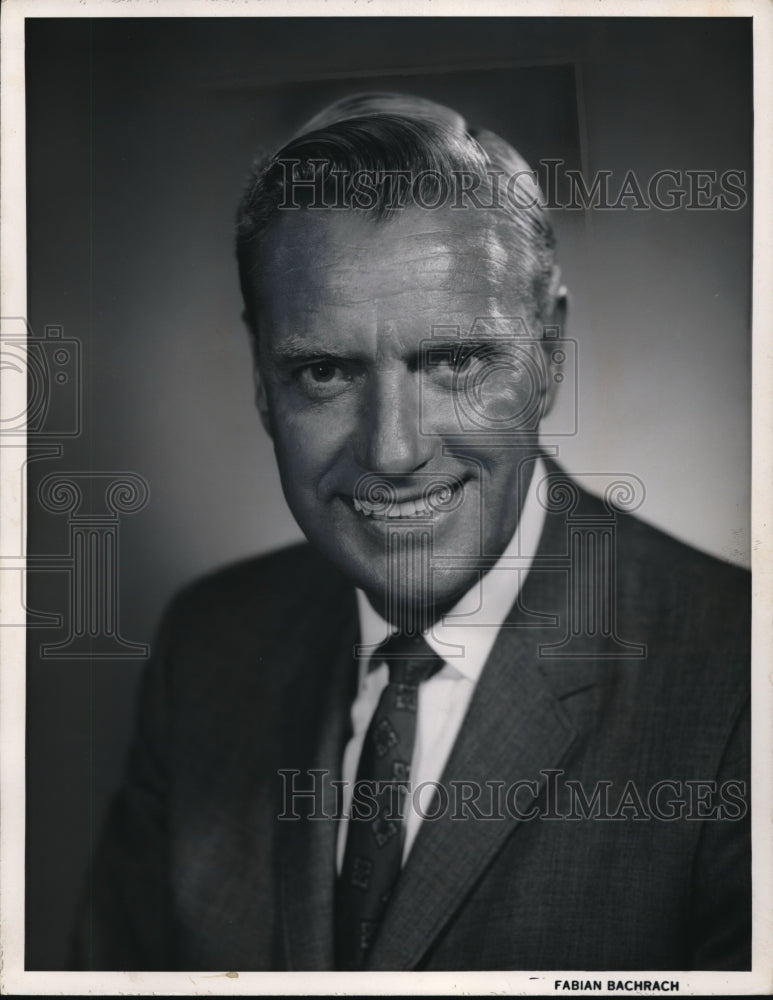 1966 Press Photo Edward J McCormack a politician - Historic Images