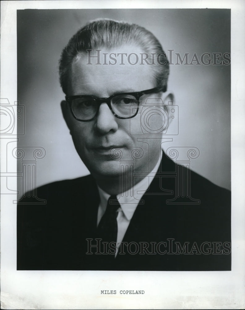 1971 Miles Copeland from Businessman of Wayne Short Lecture Mgmt. - Historic Images