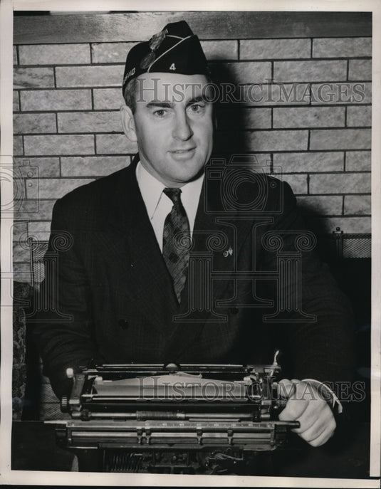 1939 Press Photo Fresno Calif John Martin businessman - Historic Images