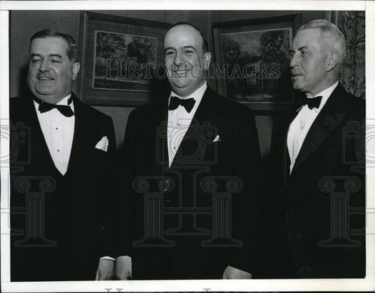 1942 Press Photo Dr. Arthur De Souza Costa, Finance Minister of Brazil, visit NY - Historic Images