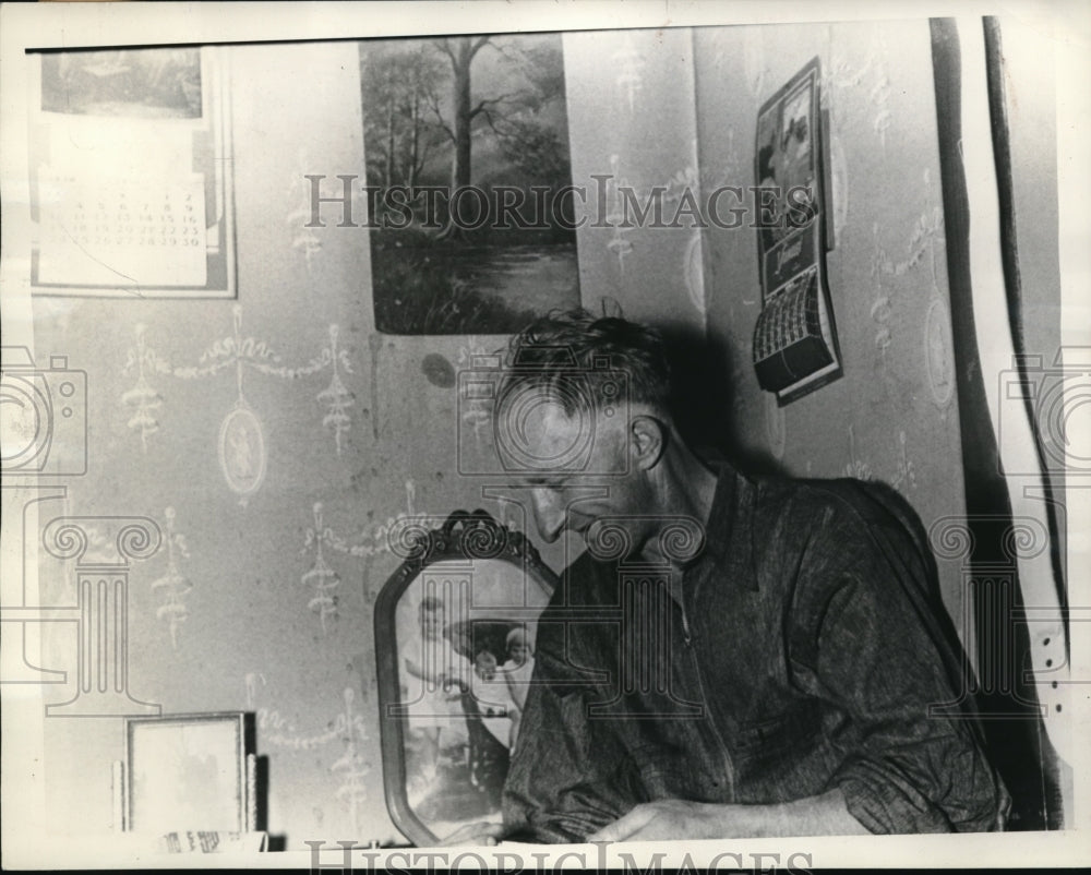 1938 Press PhotoJohn Sebastian Cape Girardeau mo faces deportation from Flint - Historic Images