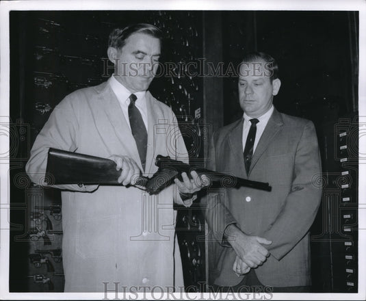 1970 Press Photo Det Sgt CC Snowden Gainesville Fla at FBI Academy in DC - Historic Images