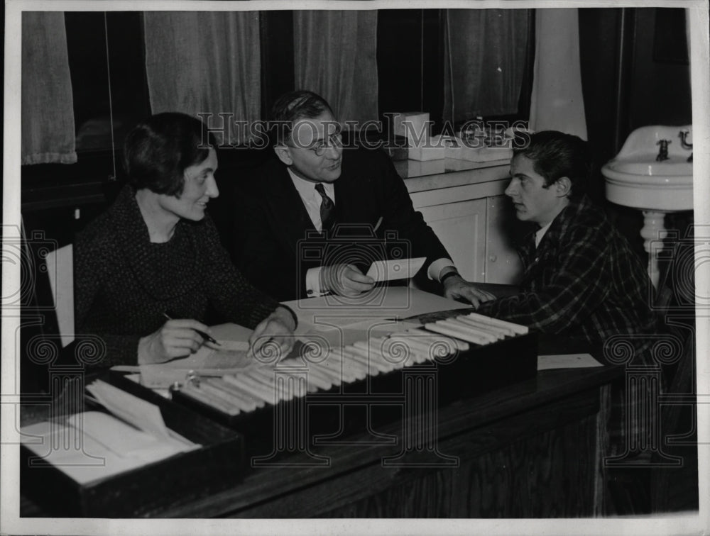 1938 Press Photo Alma Stewart Stullkenas Social Services - Historic Images