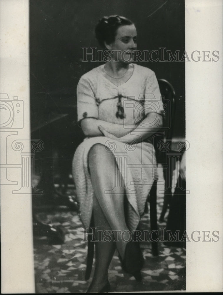 1939 Press Photo Anne Studinka model for Venus de Bizet - Historic Images