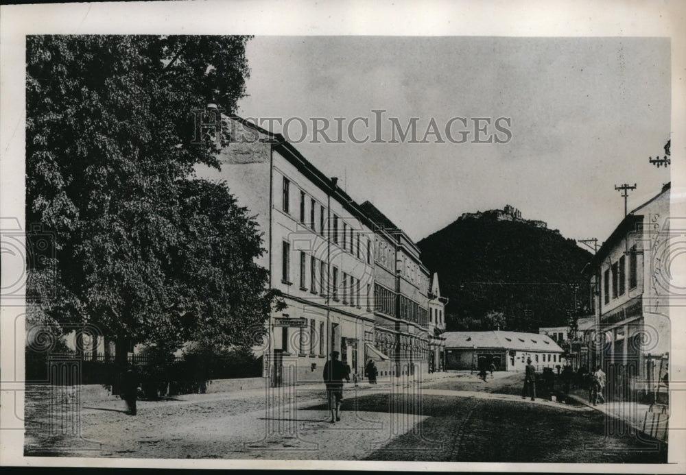 1939 Press Photo Chust Carratho-Ukraine - Historic Images