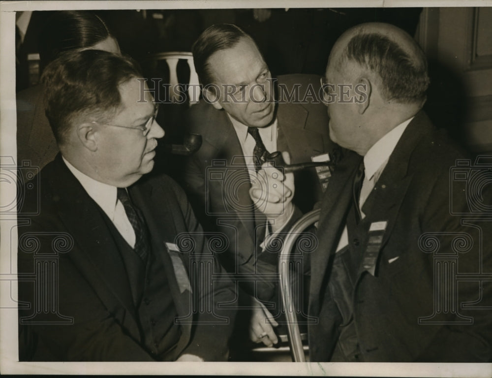 1938 Press Photo Chicago Meeting of Republican Party&#39;s Special Committee - Historic Images