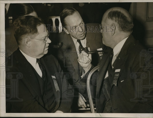 1938 Press Photo Chicago Meeting of Republican Party's Special Committee - Historic Images