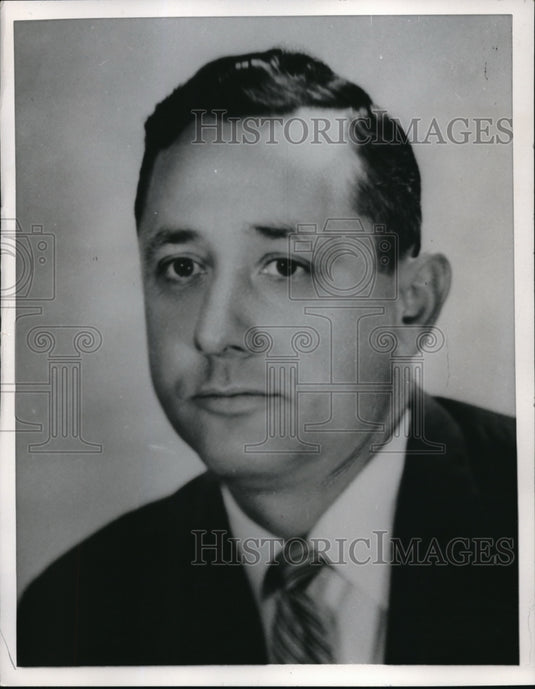 1936 Press Photo Rev G Botson Burke of National Baptist Memorial Church - Historic Images