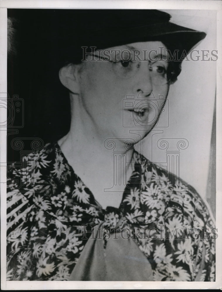 1937 Press Photo Mrs. Adele McHenry &amp; son James, Jr. found dead in Ann Arbor - Historic Images